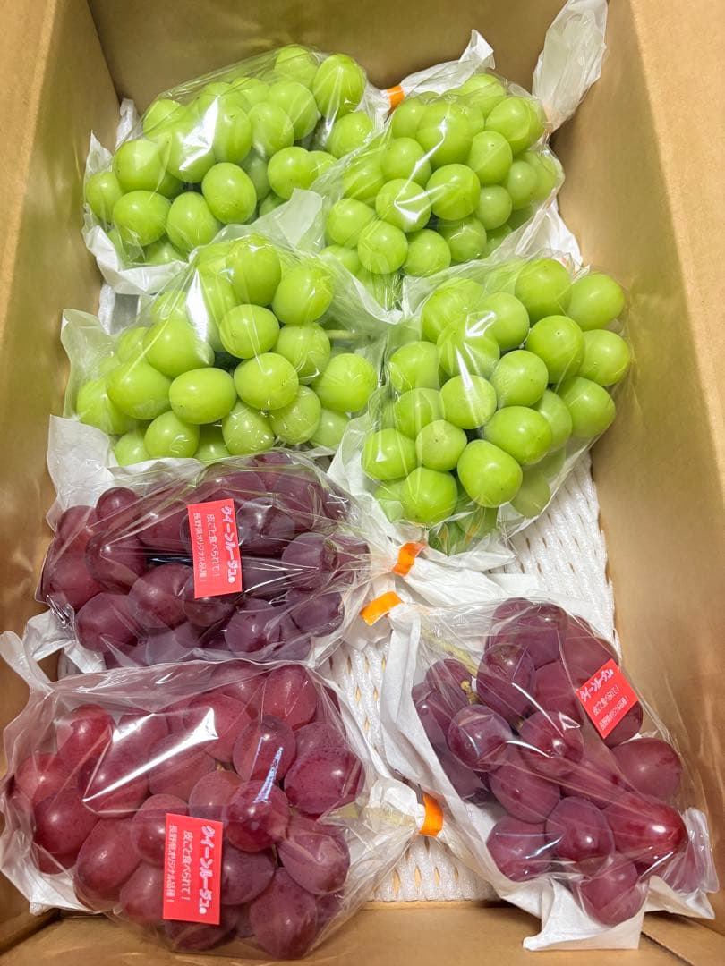 シャインマスカット.クイーンルージュ　長野県産4キロ