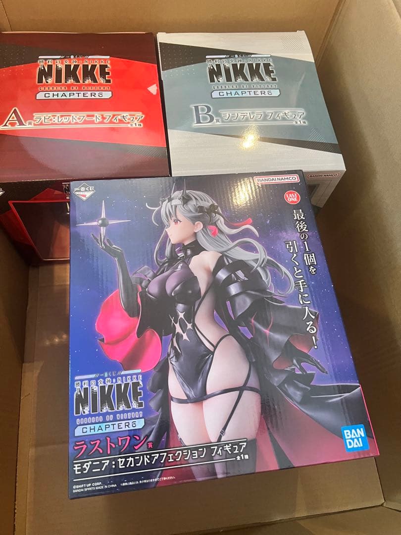 ニケ 一番くじ A B ラストワン フィギュア3体セット +おまけH賞4個付き