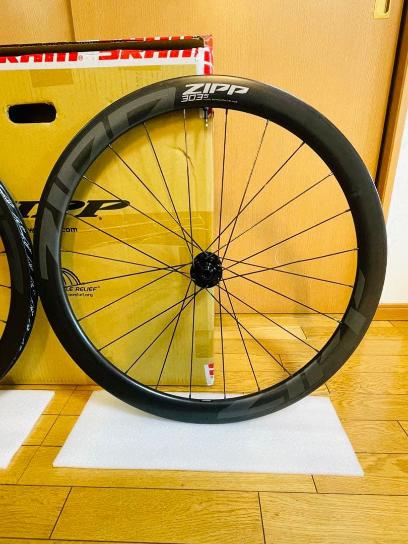 ZIPP 303S カーボンホイール 700C シマノフリー
