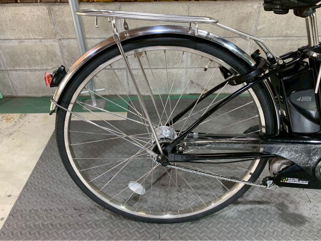 電動自転車　パナソニック　ビビDX CITY 27インチ　ブラック　№8092