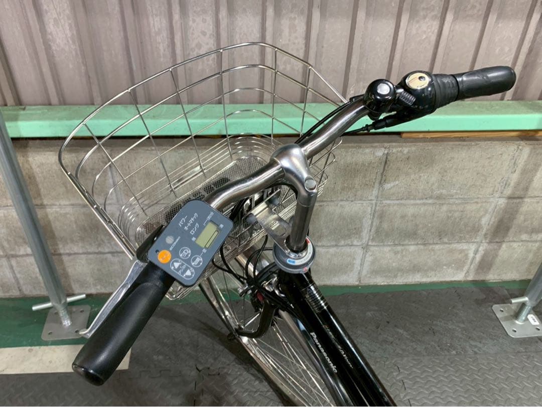 電動自転車　パナソニック　ビビDX CITY 27インチ　ブラック　№8092