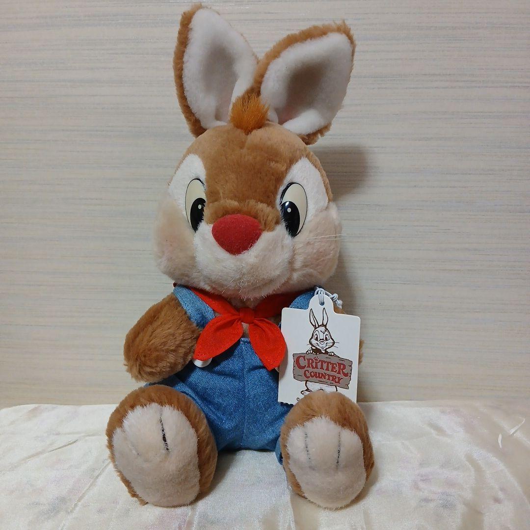 クリッターカントリー　うさぎどん　ディズニーランド　ぬいぐるみ
