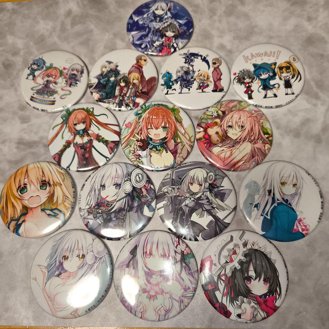 クロックワーク・プラネットなどイラストレーター茨乃先生　 缶バッジ 15個セット