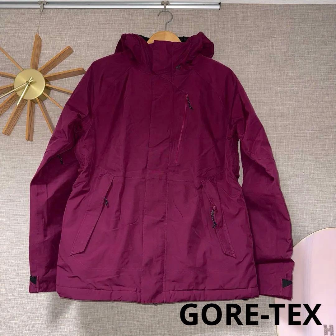 VOLCOM GORE-TEX スノーボードジャケット　ボルドー Mサイズ