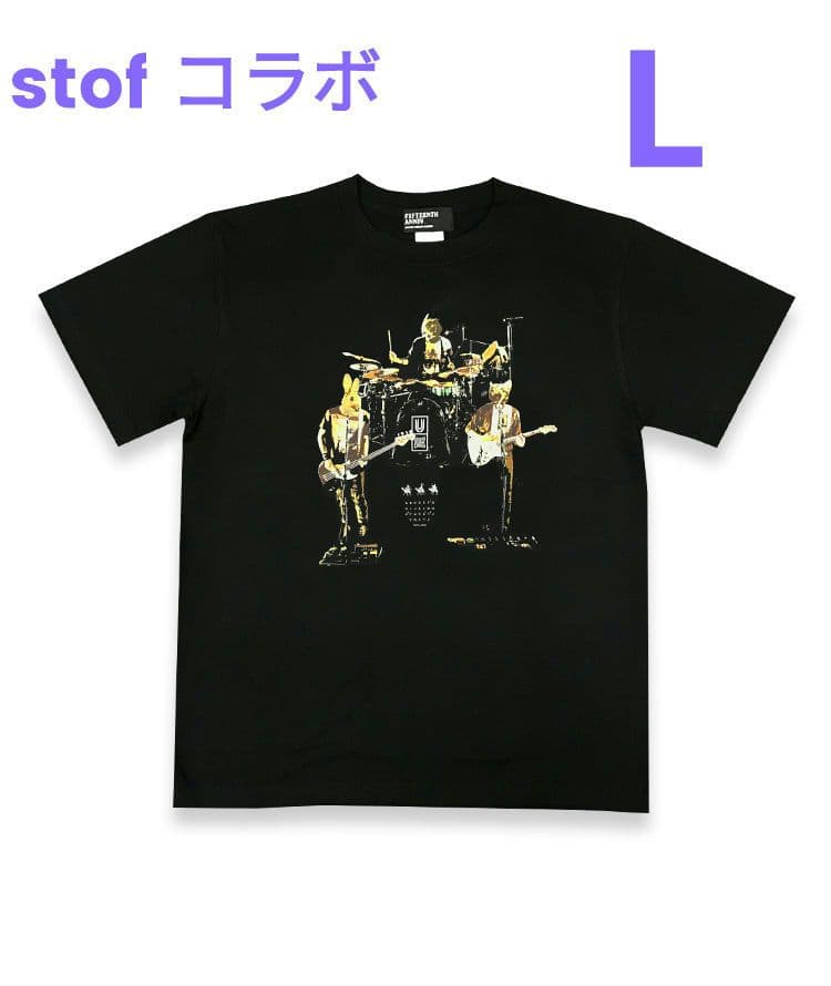 UNISON SQUARE GARDEN Tシャツ stof コラボ グッズ 黒