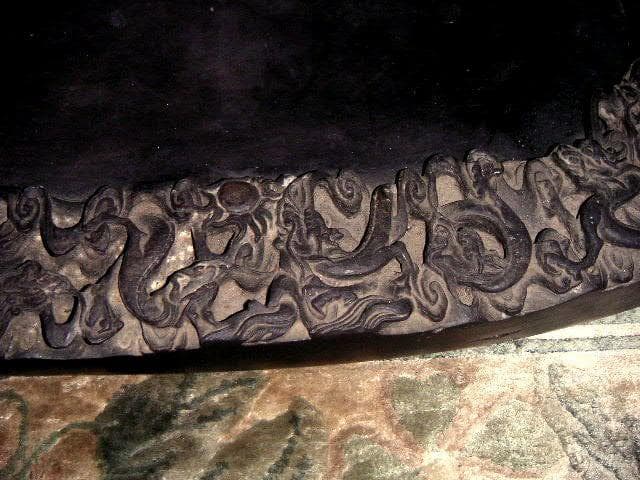 ♥中国　端渓硯　重量約8100ｇ　硯　骨董品