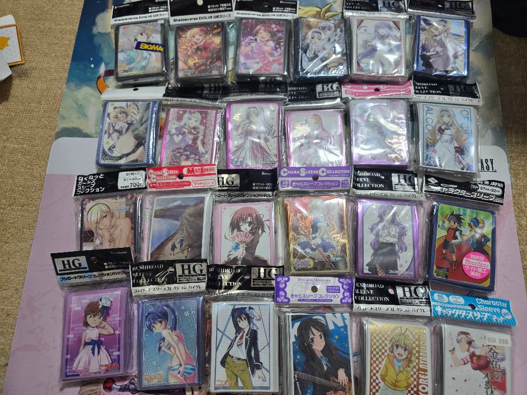 アニメキャラクター スリーブセット