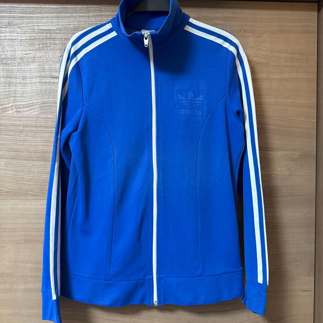 80s vintage adidas old 万国旗タグ トラックジャケット