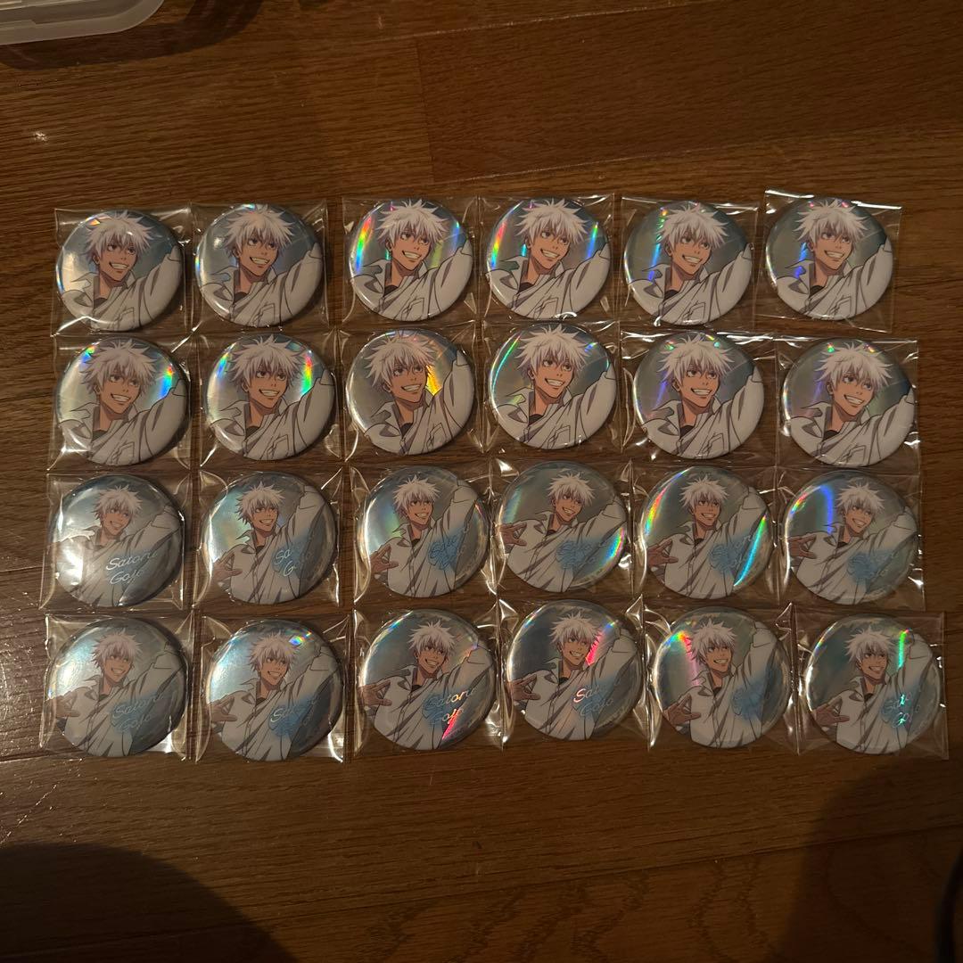 五条悟　バスケ　缶バッジ