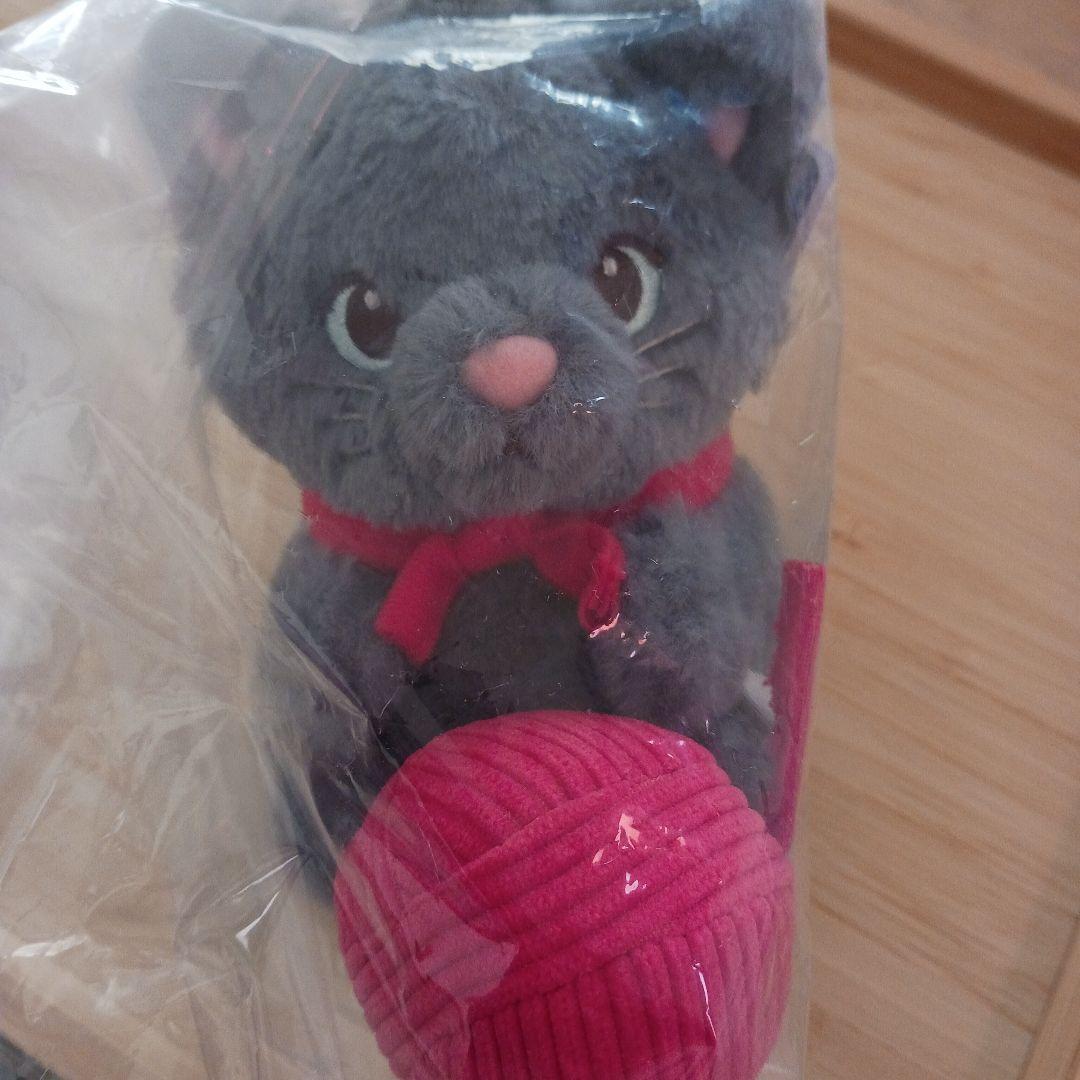 ベルリオーズ　ぬいぐるみチャーム　猫の日　パッチン　ニット帽