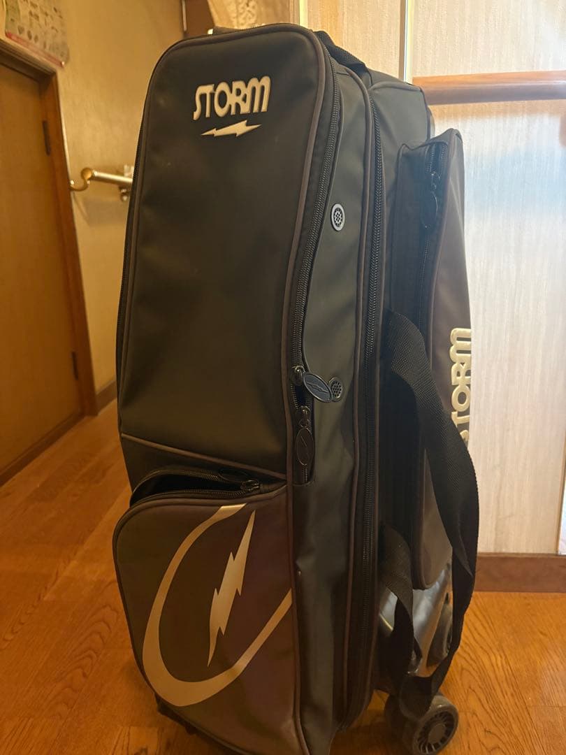 【状態ランク：s】storm 3ボールキャリーケース紫