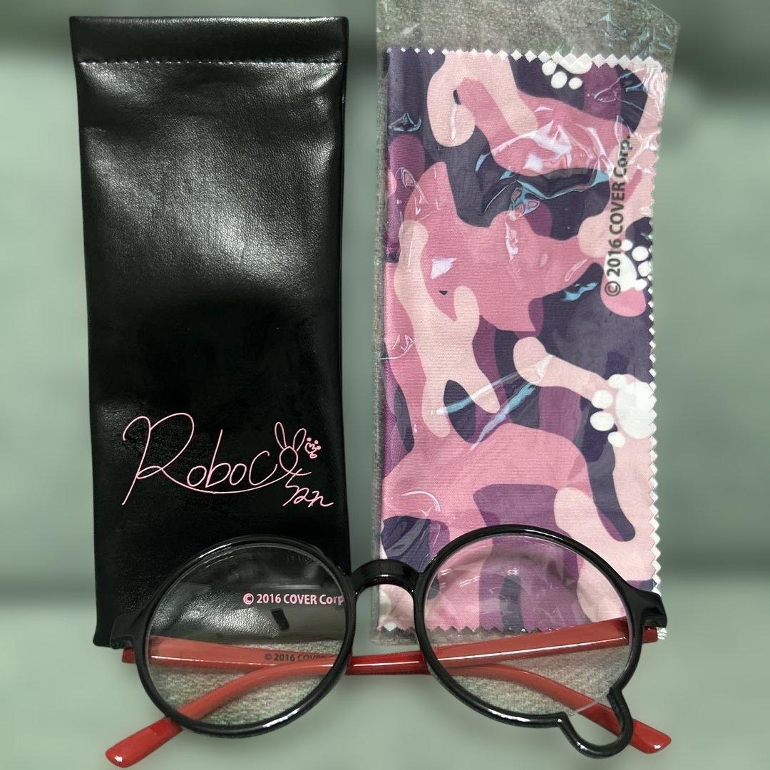 ロボ子さんとお揃いブルーライトカットPC用眼鏡&クロス