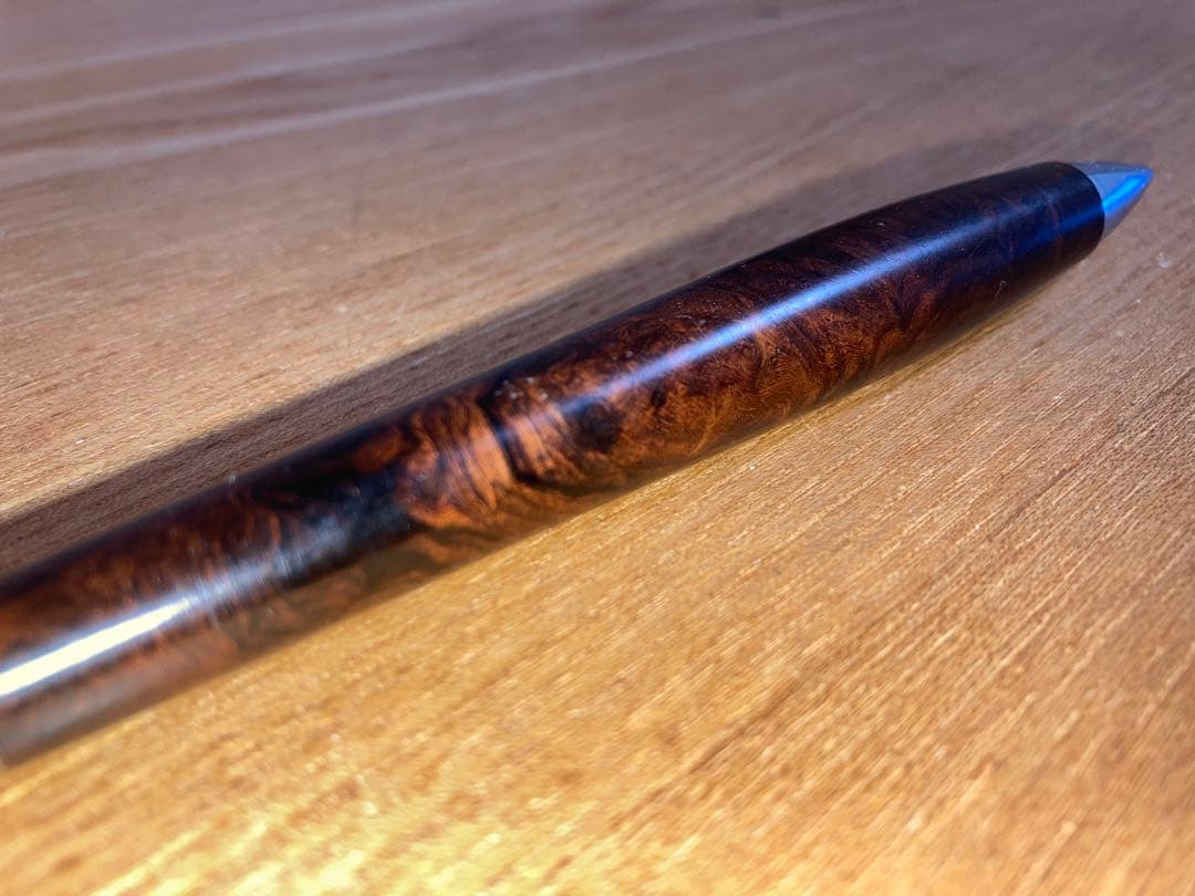 工房楔ホンジュラスローズウッド瘤杢旧クリップ