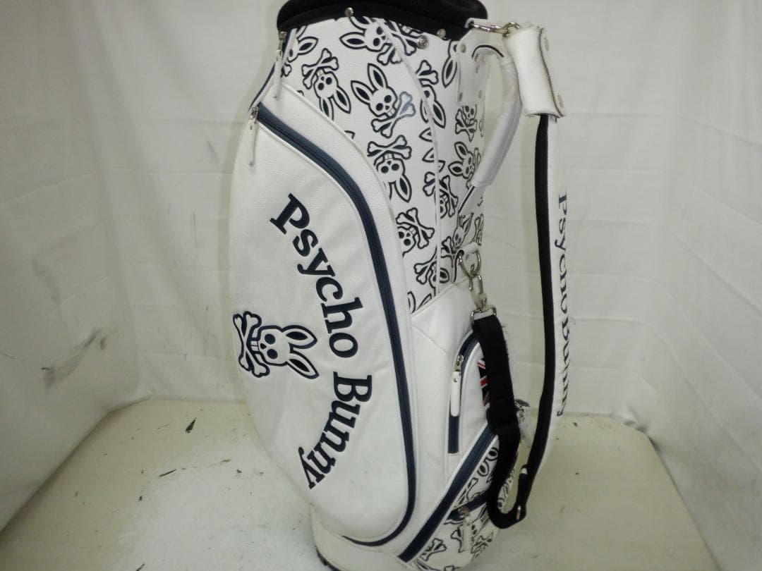 Psycho Bunny★サイコバニー★9.5型★カート(WH×BK 総柄)