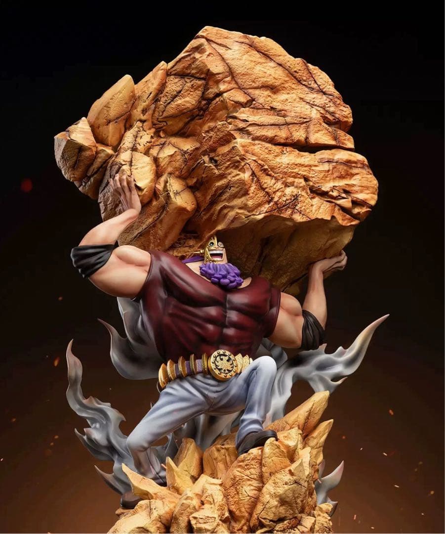 【新品】ワンピース バージェス 黒ひげ 一味 フィギュア ガレージキット