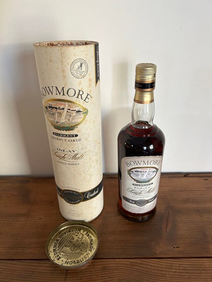 ボウモア ダーケストカモメラベル /Bowmore darkest