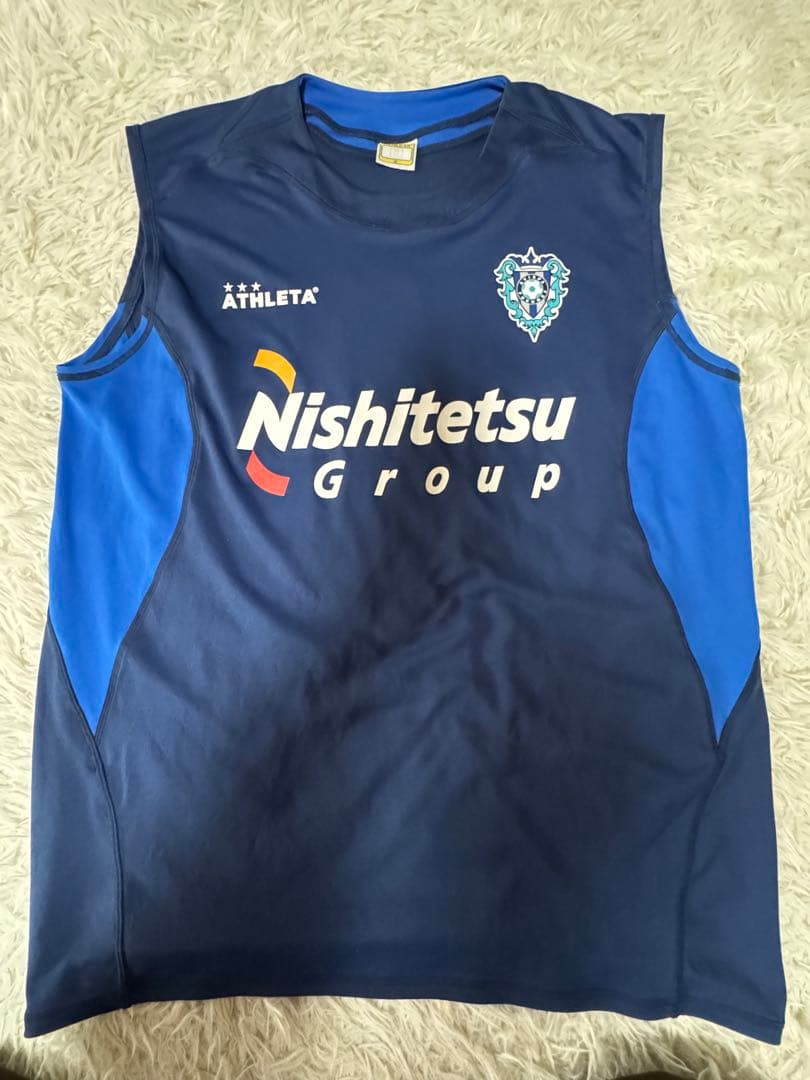 ATHLETA アビスパ福岡ネイビータンクトップ O