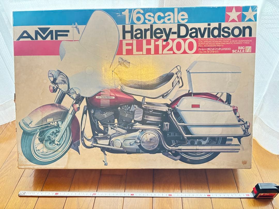 タミヤ　プラモデル　ハーレーダビッドソ　1/6スケール