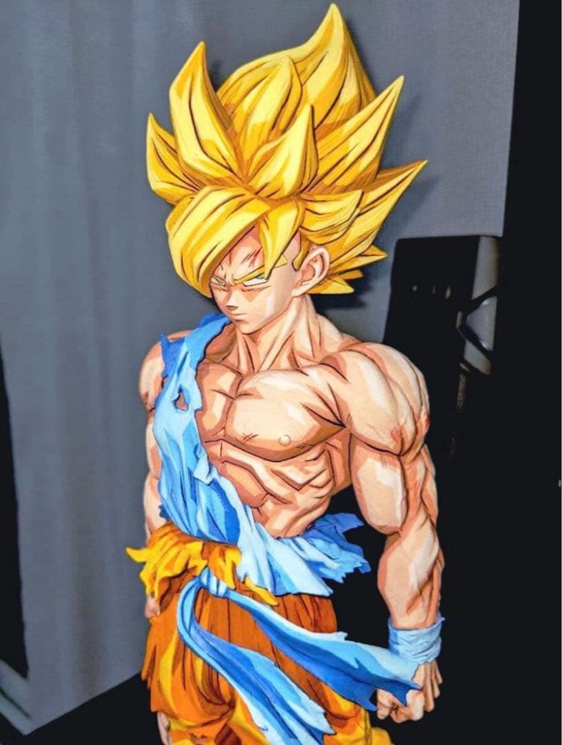 リペイント　ドラゴンボール　SMSP 超サイヤ人　孫悟空　2D 二次元彩色