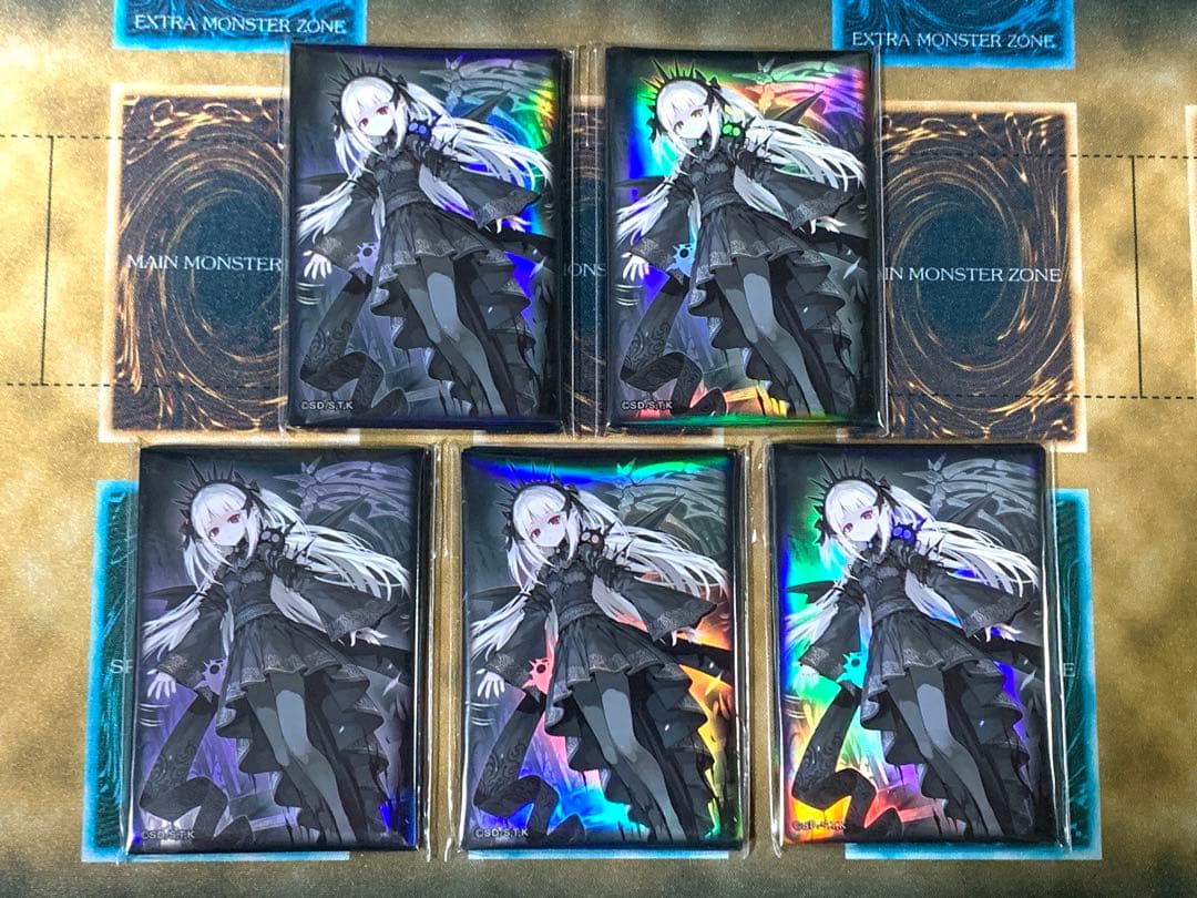 【未開封・未使用】遊戯王　光なき影 アバオアクゥー　スリーブ　100枚　YCSJ