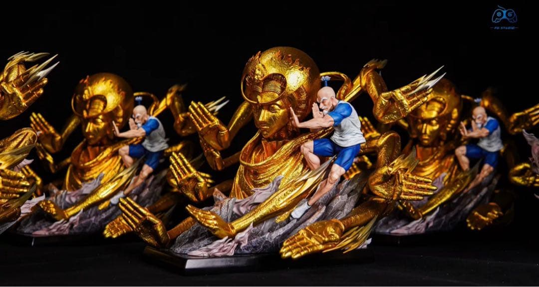 hunter×hunterアイザック＝ネテロ ガレージキット ガレキスタチュー③