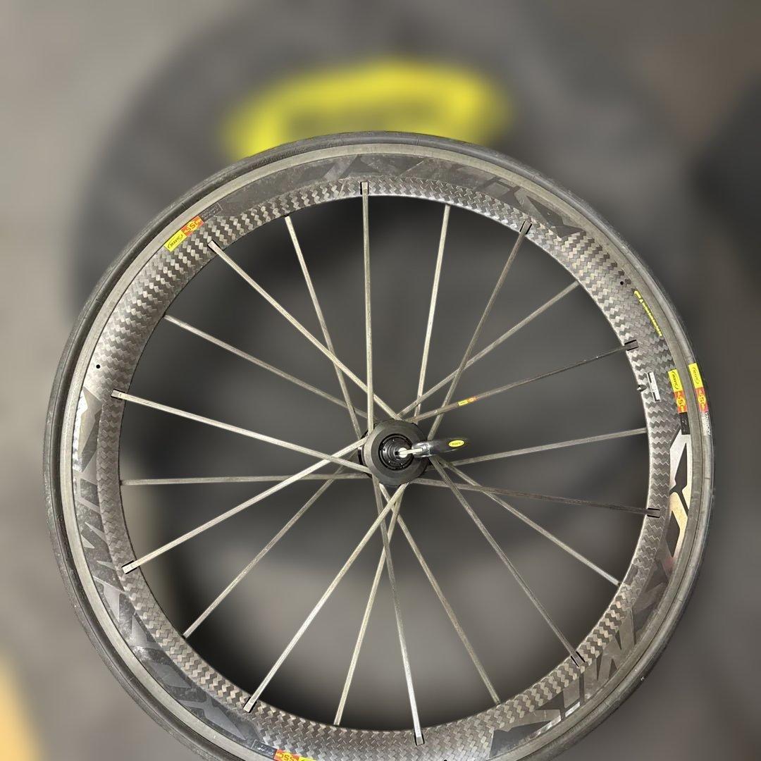 MAVIC COSMIC SLR クリンチャーフロント　リムブレーキ