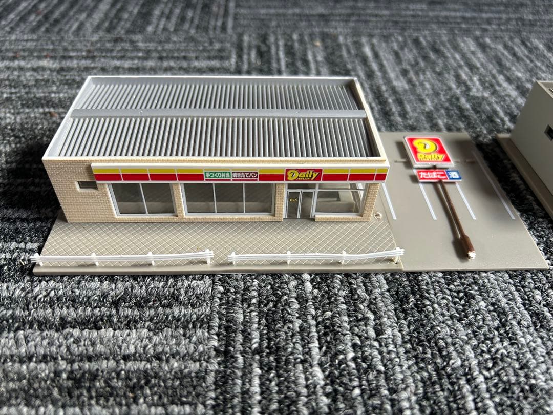 Nゲージ コンビニエンスストア模型 4つセット