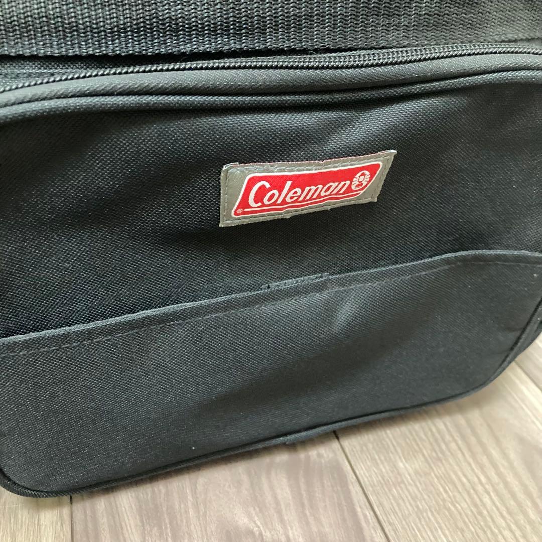 特大Coleman☆コールマン 77L ボストン キャリーバッグ 3way 黒