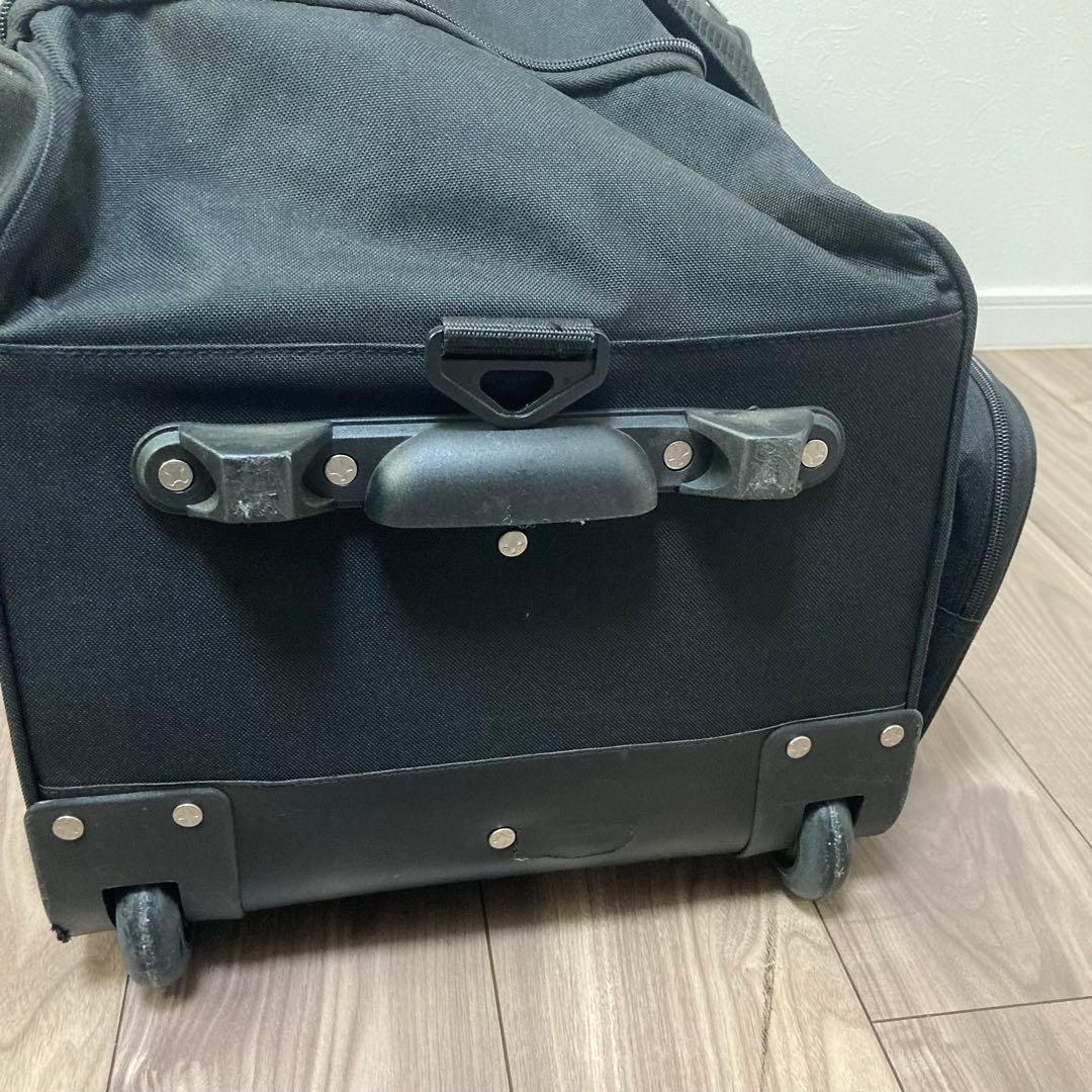 特大Coleman☆コールマン 77L ボストン キャリーバッグ 3way 黒