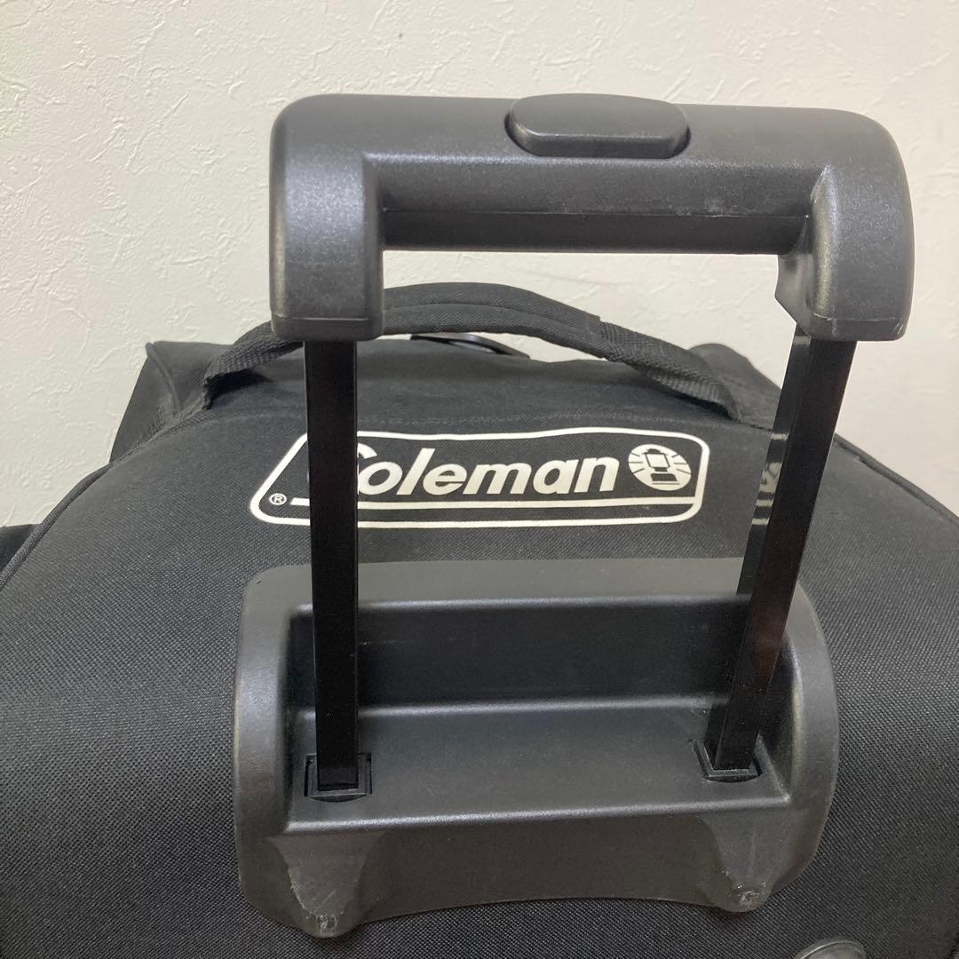 特大Coleman☆コールマン 77L ボストン キャリーバッグ 3way 黒