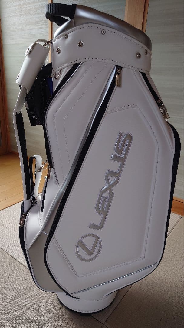 Lexus×MIZUNOキャディバック　 ホワイト　未使用新品