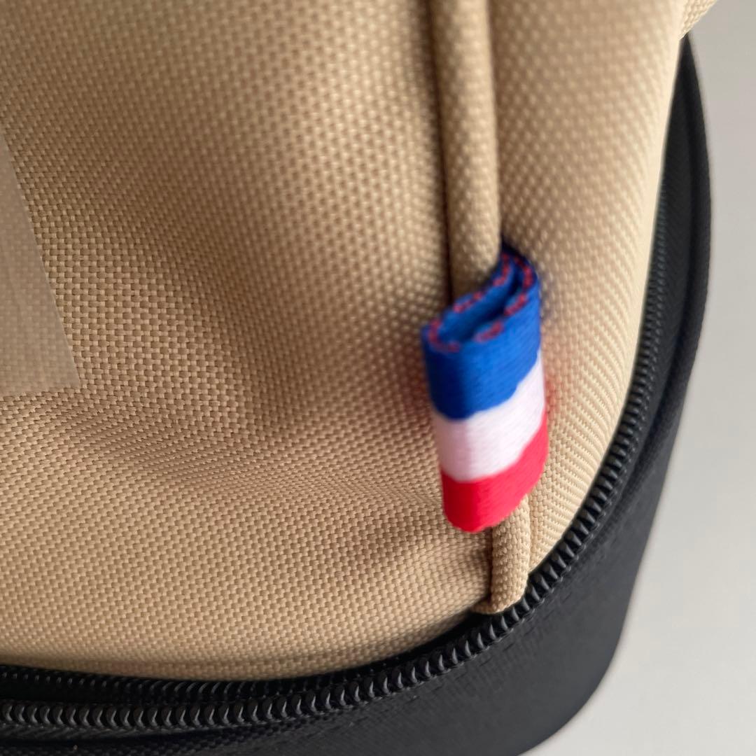 ルコックスポルティフゴルフ ボストンバッグ 二槽式 ベージュブラック