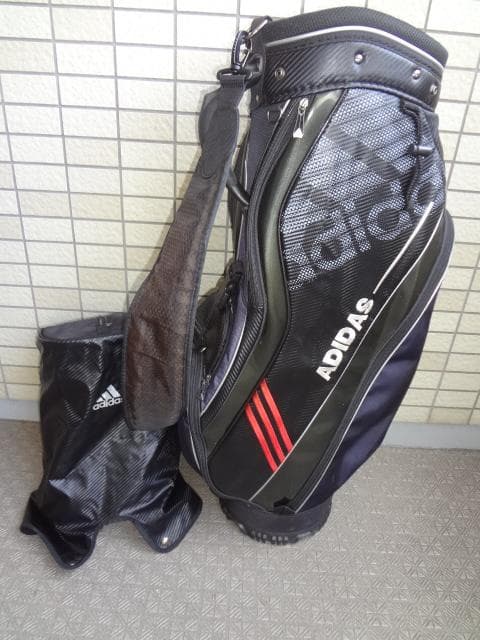 アディダス / adidas 9型軽量キャディバッグ （AWP91）USED
