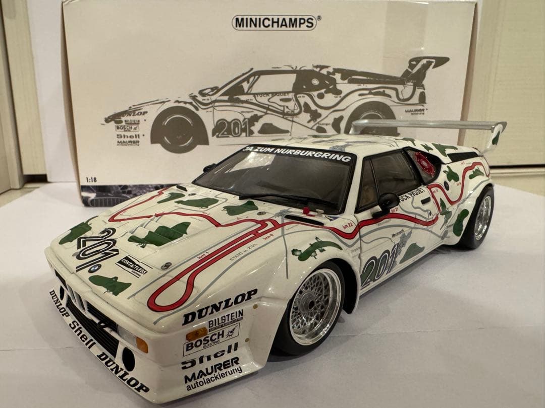  M1 procarニュル ‘80 1000km ミニカー ミニチャンプス