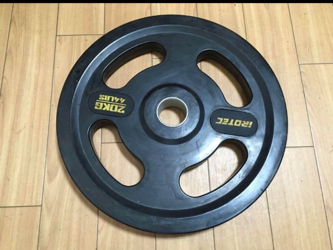 ①アイロテックIROTEC プレート20kg x 1枚穴径50mm(同時購入)