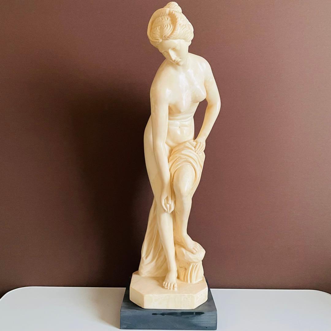 A Santini サンティーニ 西洋彫刻 湯浴クラシックフィギュア  裸婦像