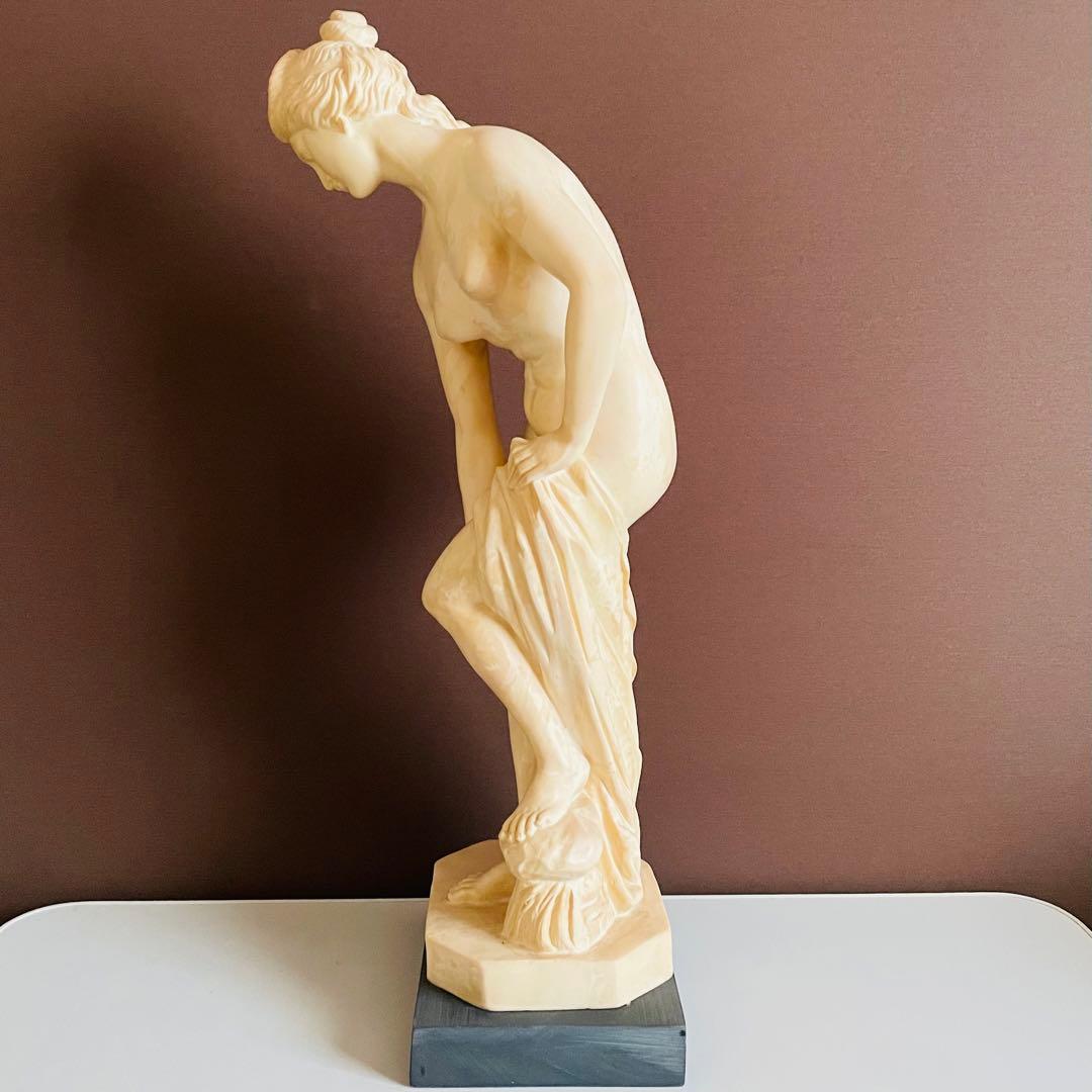 A Santini サンティーニ 西洋彫刻 湯浴クラシックフィギュア  裸婦像