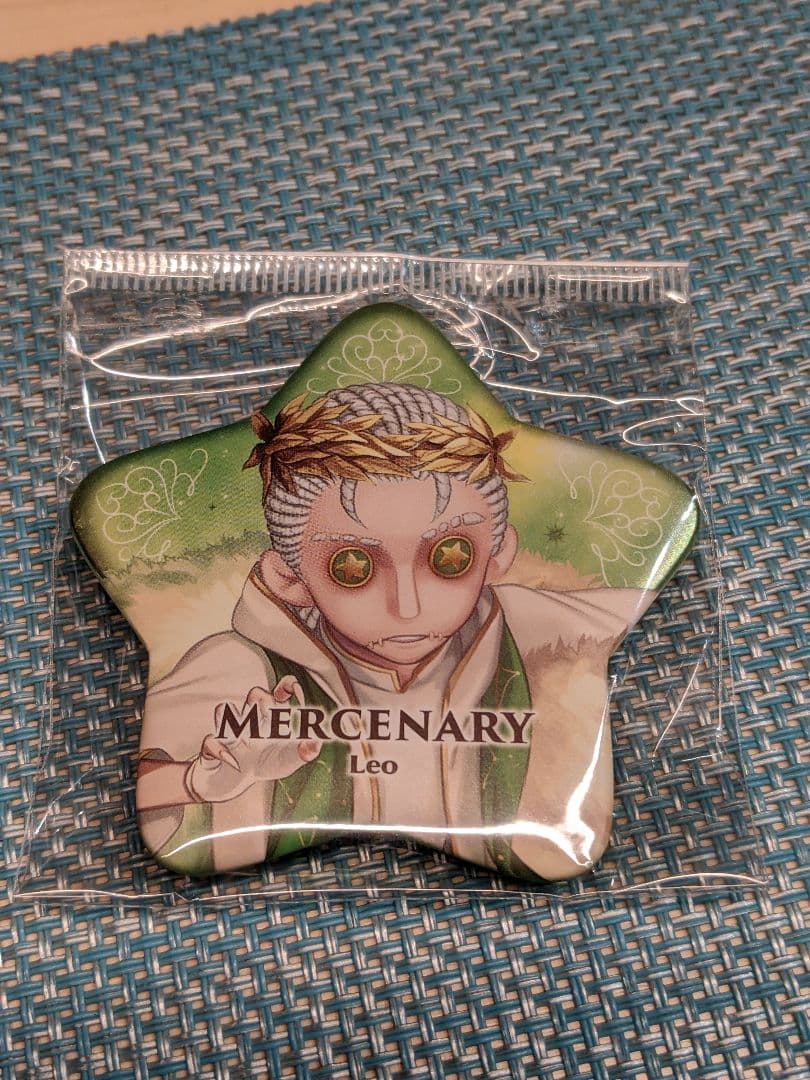 第五人格　傭兵　星座缶バッジ　ナワーブサベダー　おほしさまカンバッジ