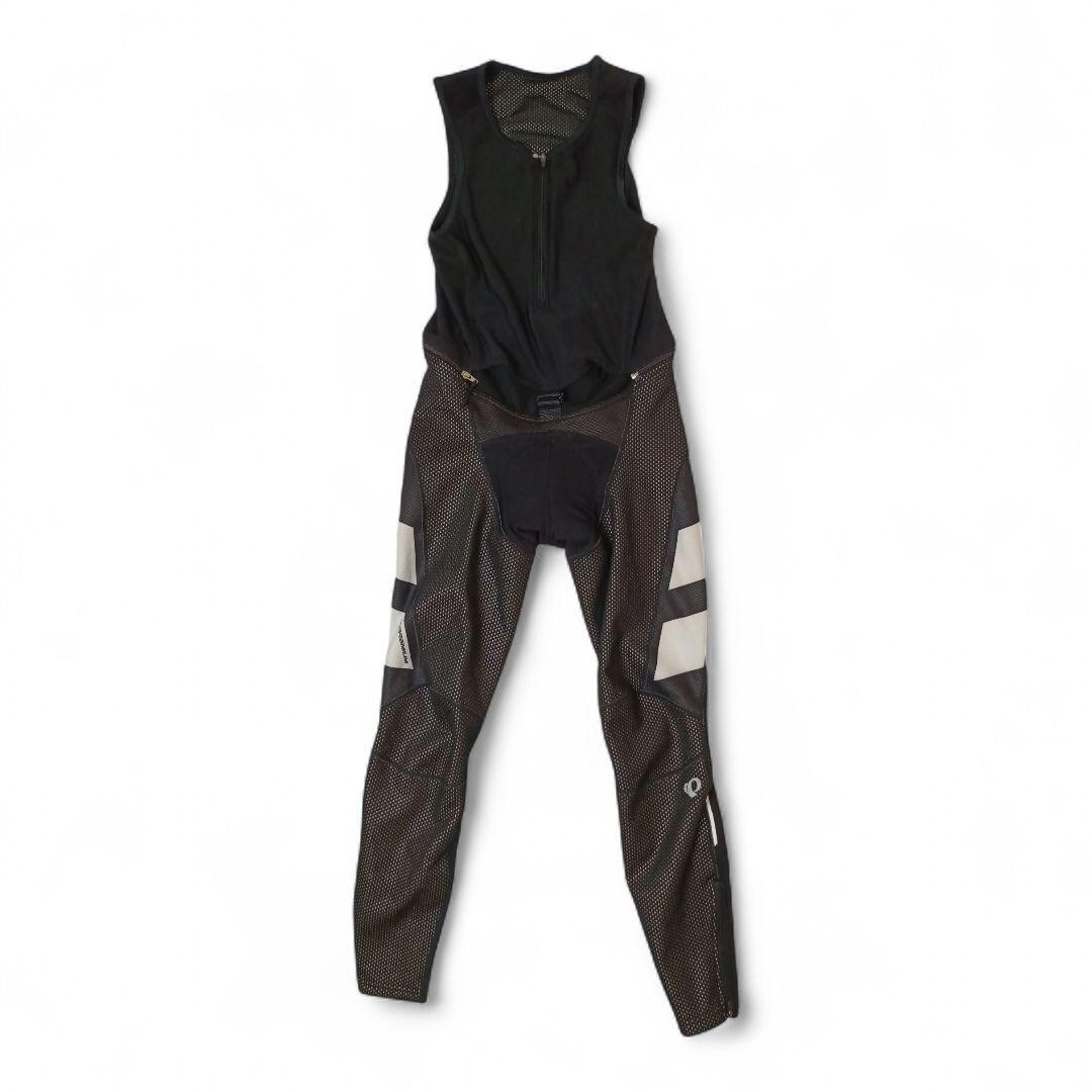 パールイズミ プレミアム ウィンドブレーク クイック ビブ タイツ メンズ S