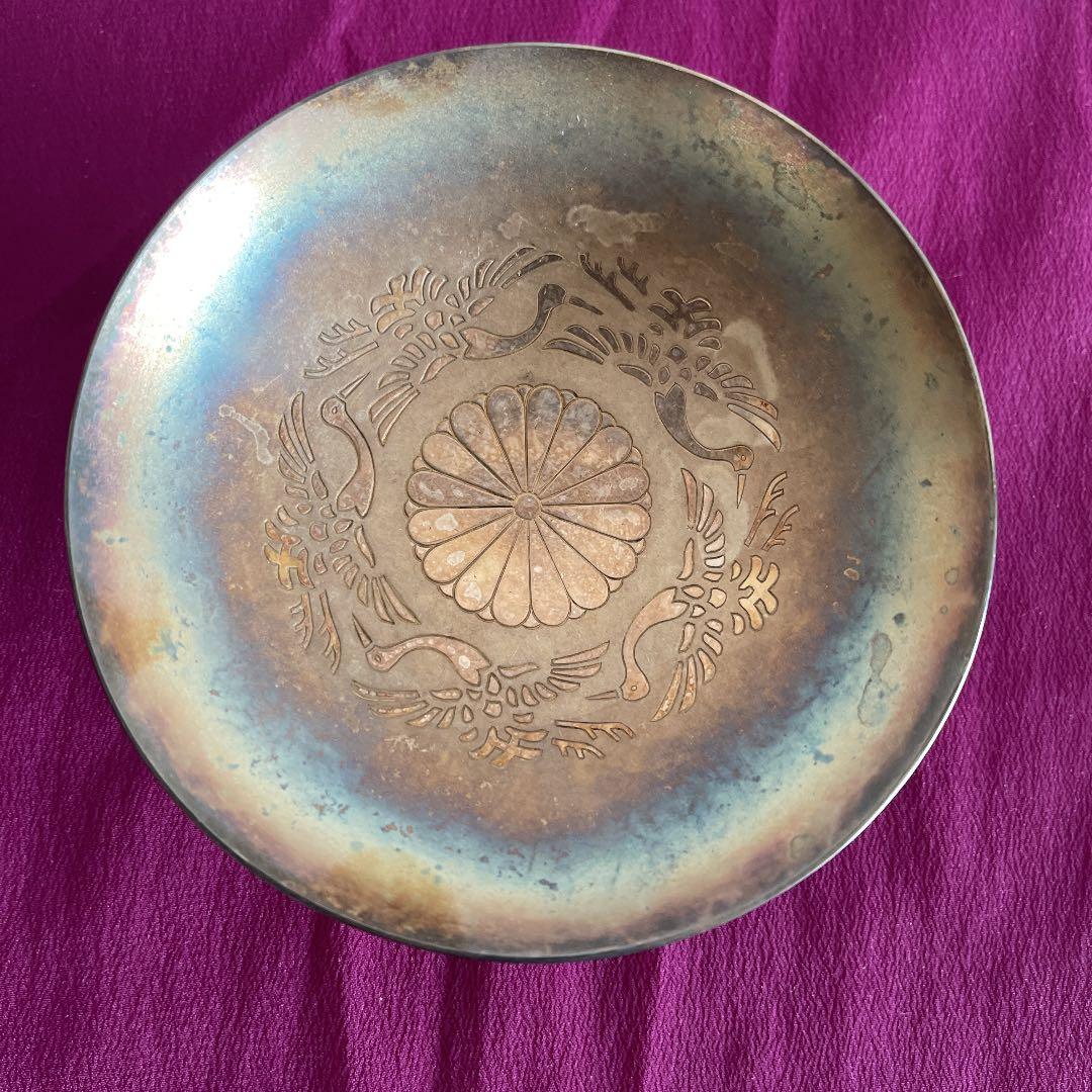 大正天皇御結婚25年記念御下賜銀杯