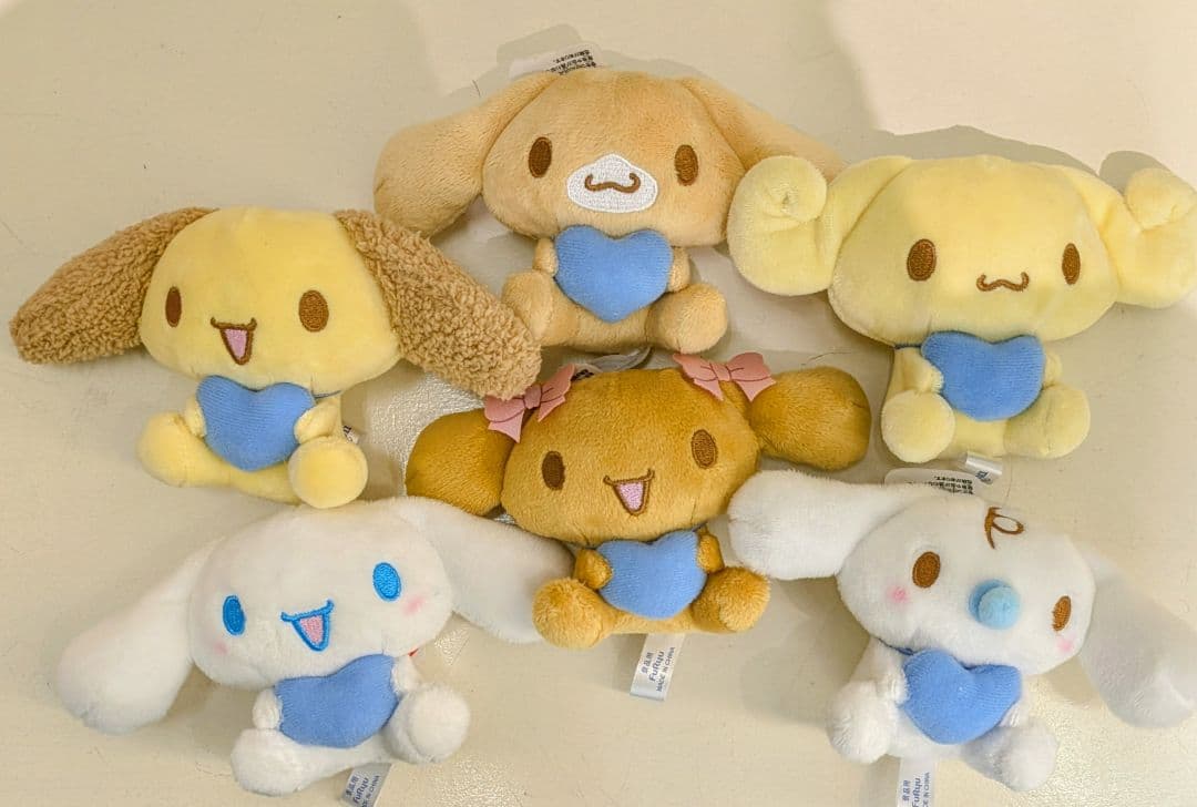 サンリオ　シナモロール　シナモンフレンズマスコット　全6種コンプリートセット