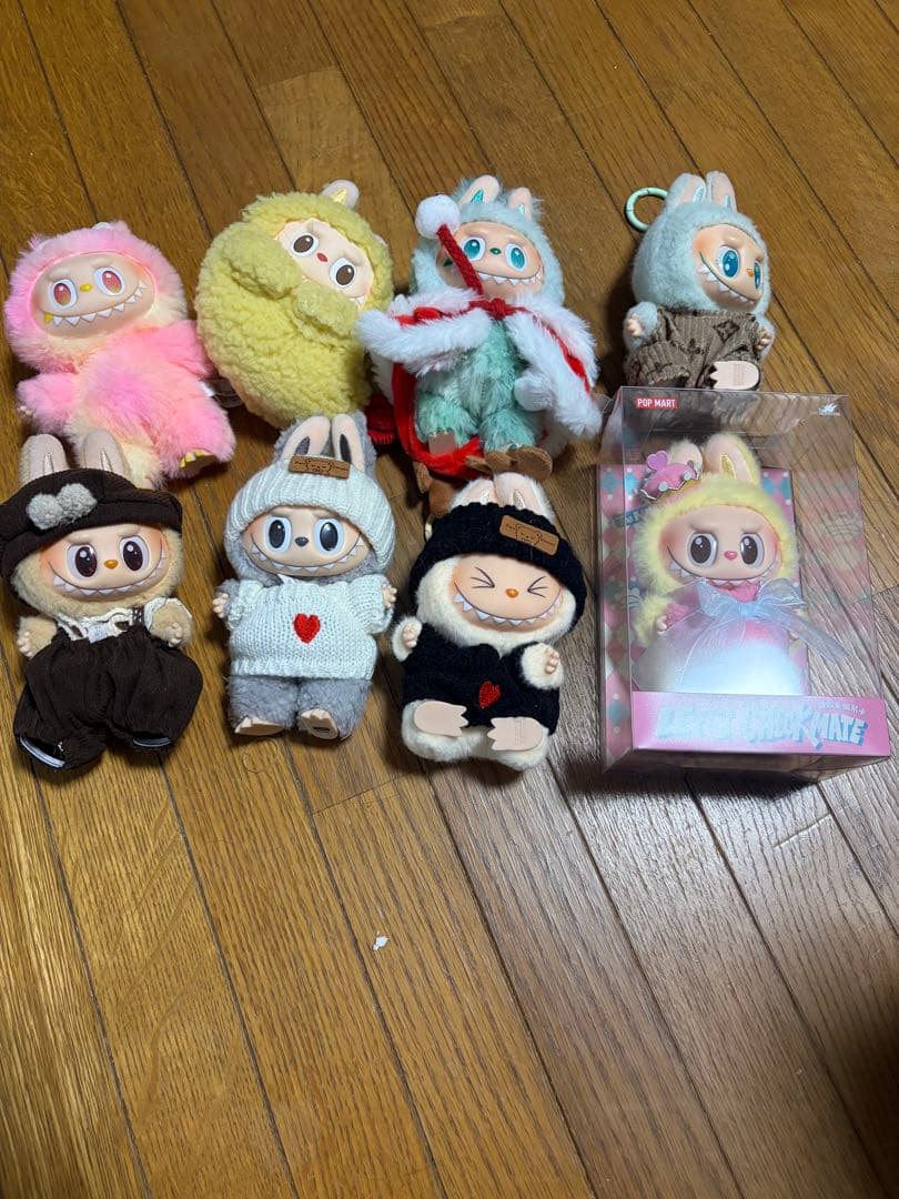 ポップマートラブブ ぬいぐるみ・マスコット 8体セット別売相談可