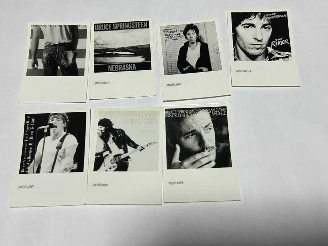 ブルーススプリングスティーン 宣材ポジ 7枚