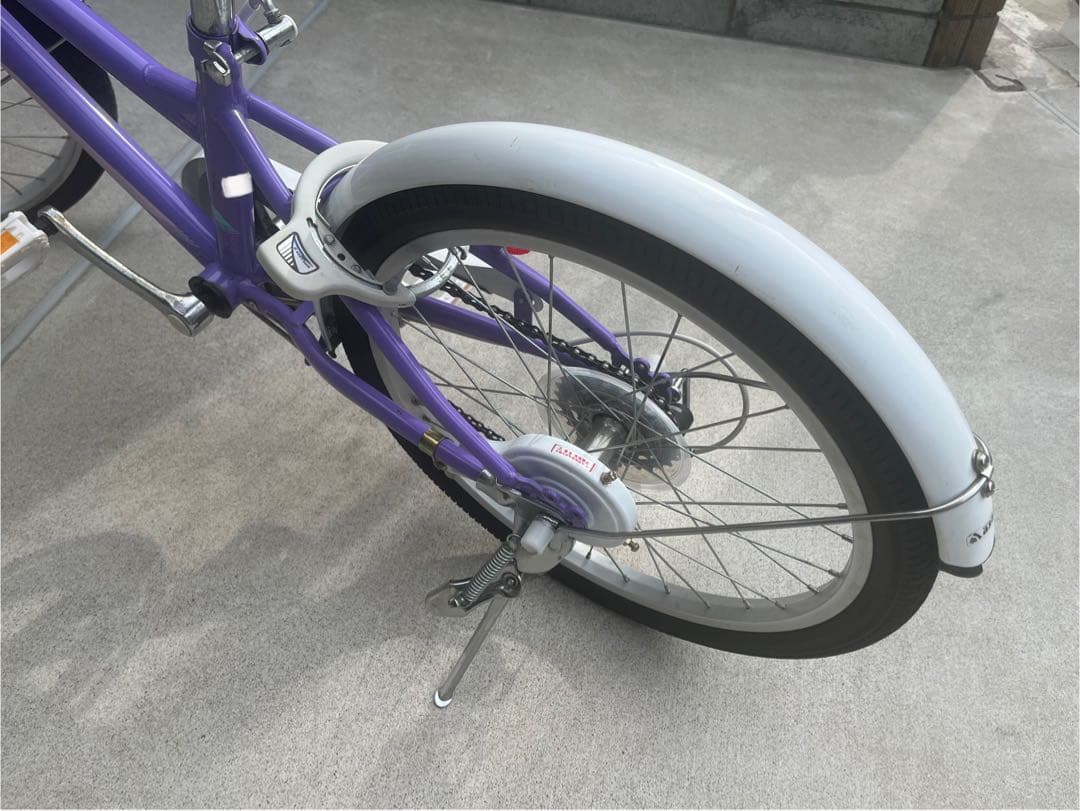 【横浜市 引取限定】ガールズ ラボ スポーティ 206-K パープル 20インチ