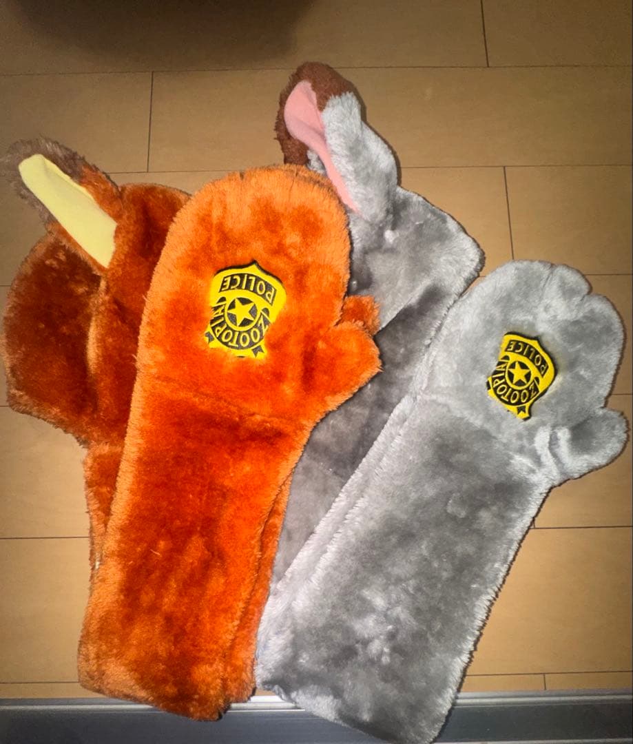 ズートピアマフラーキャップ