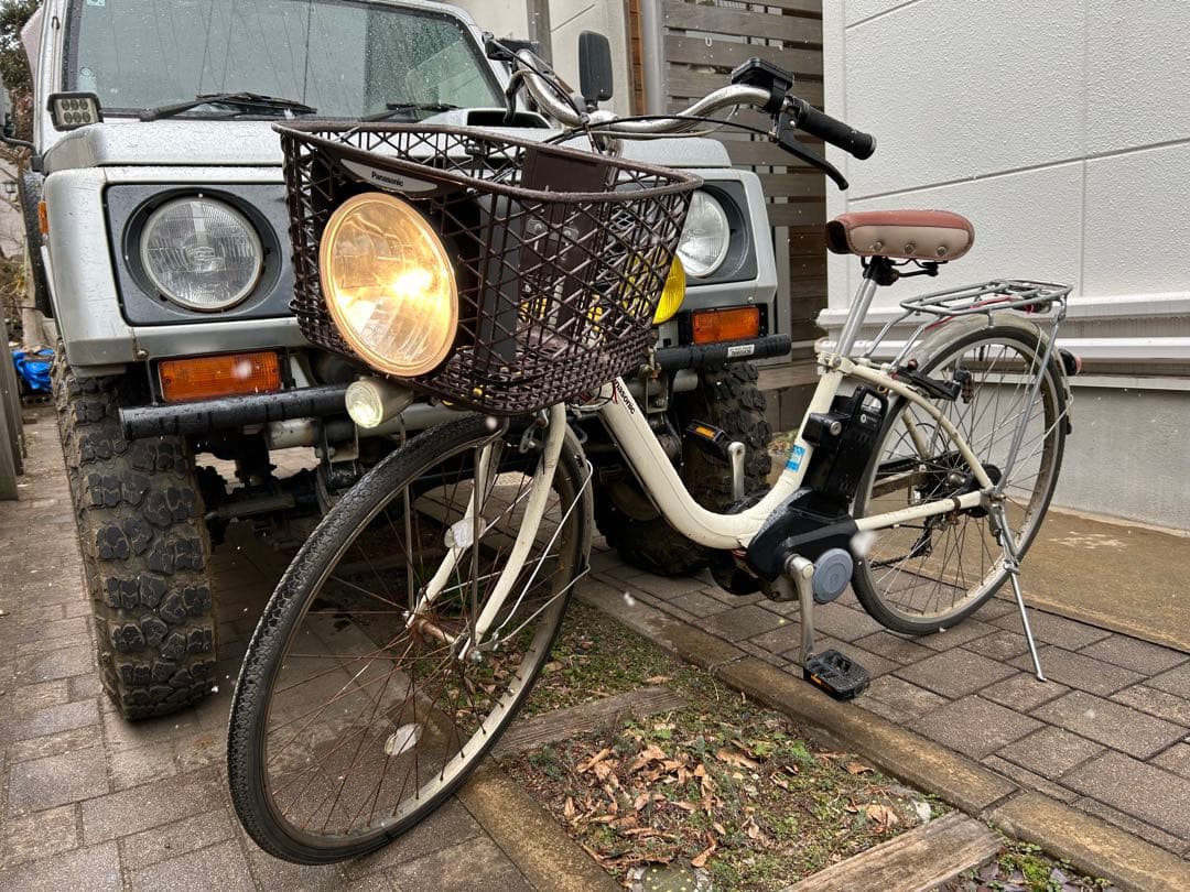 引き取り限定　Panasonic ビビライトU 外装6段快速化、爆光ライト！！