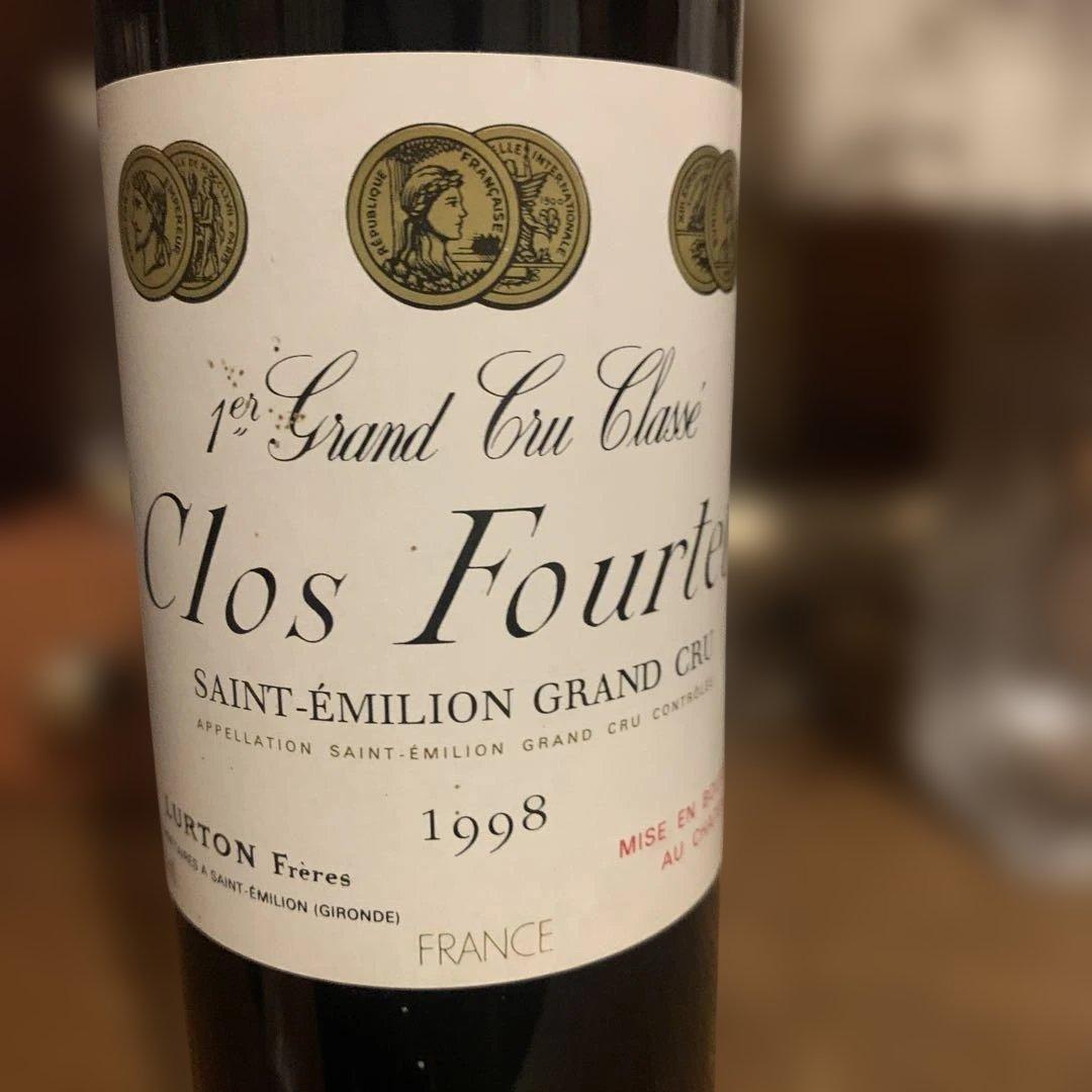 シャトー クロ フルテ 1998