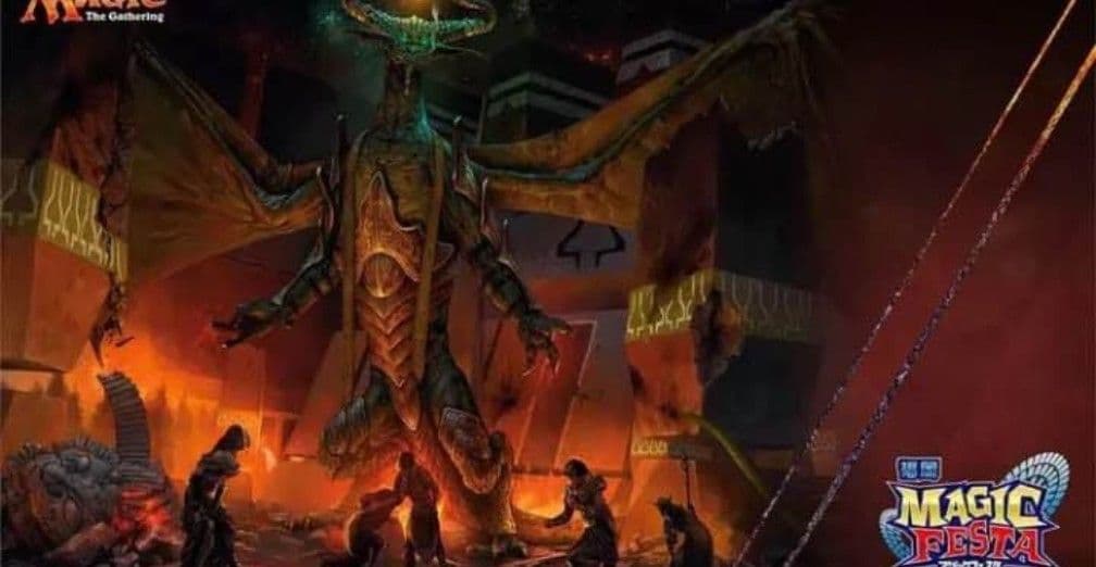 Magic: The Gathering プレイマット　破滅の刻　ニコルボーラス