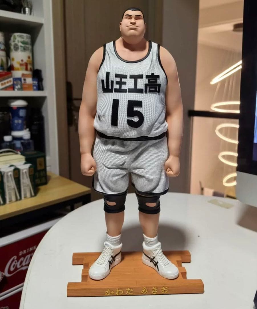 SLAMDUNK 河田美紀男 ガレージキット ガレキ スタチュー①