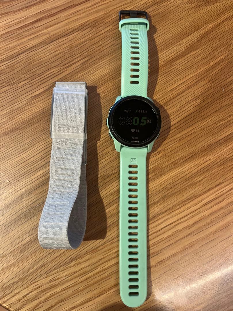 Garmin Forerunner 745 COROS心拍センサー